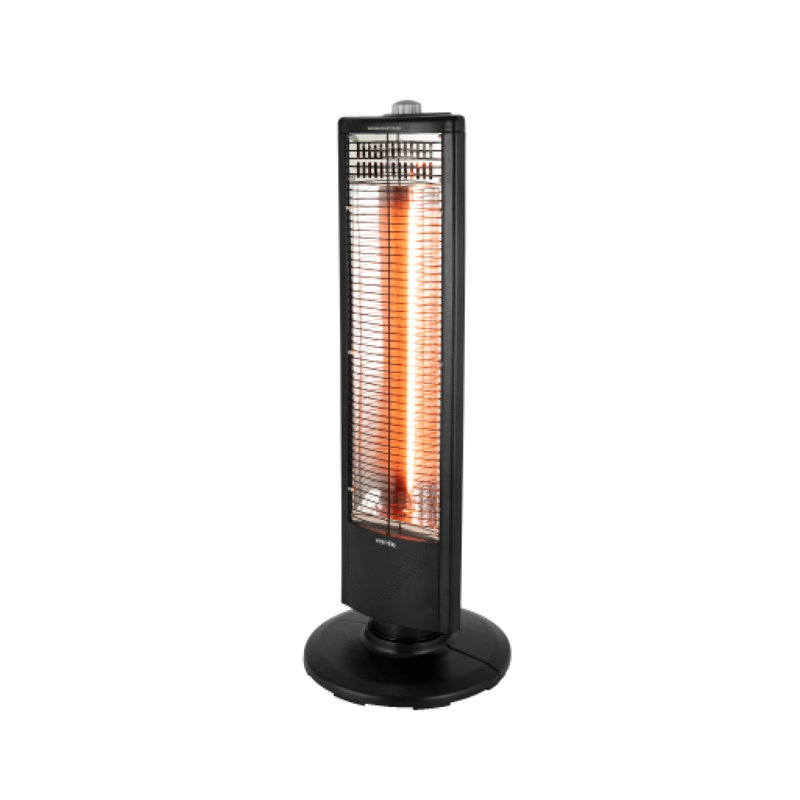 Warmlite WL42013 Infrared Heater with Oscillation, Overheat Protection, Black