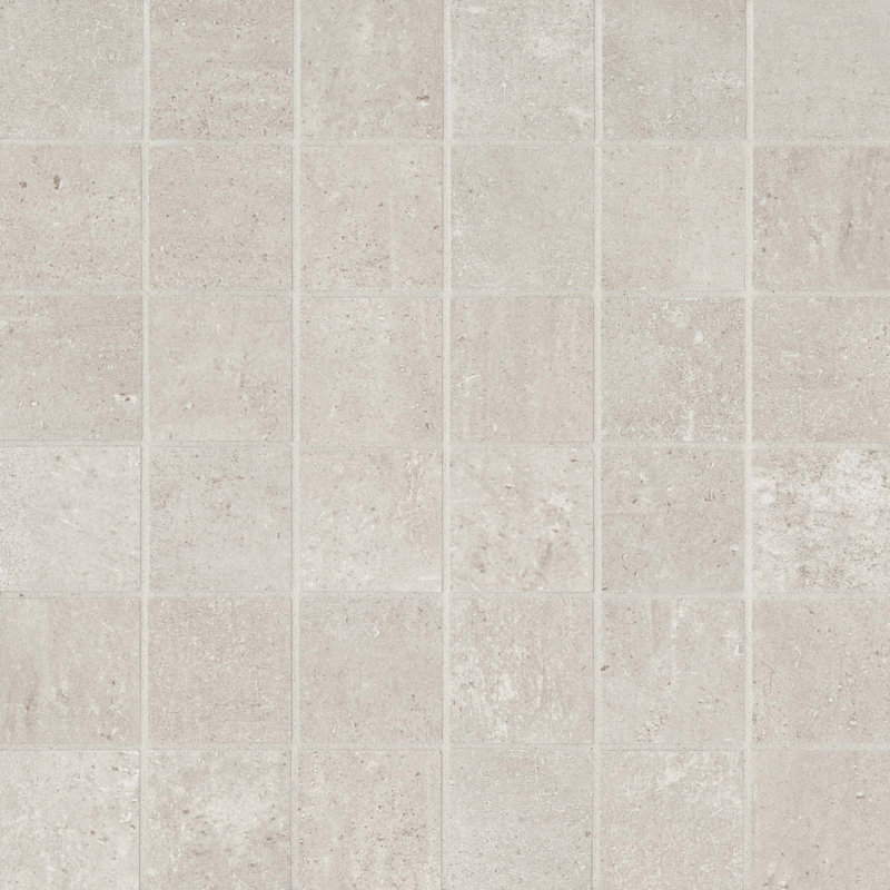 2" x 2" Porcelain Mosaic Tile, Tan