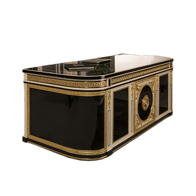 Glass Executive Desk