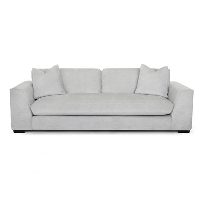Benehaley 100" Square Arm Sofa with Reversible Cushions by Wade Logan