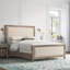 Lit tapissier standard à profil bas Crawley-489654253
