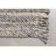 Frills Wool Striped Area Rug in Blue/Gray