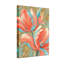 Motif de tulipes à fleurs et plantes sur fond tourbillonnant-269467958