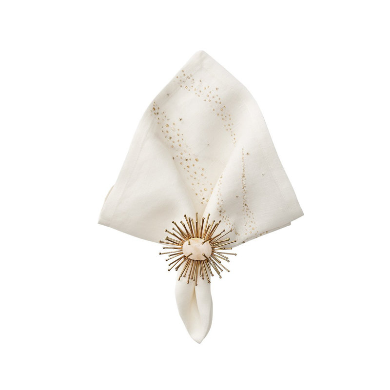 Star Spray Linen Napkin