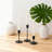 Set Of 6 Metal Taper Candlestick Holders With Varying Heights For Elegant Home Decor, Wedding Centerpieces, And Dining Table Decorations-439043107