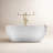 59" x 32" Freestanding Soaking Acrylic Bathtub-50499932-100500624