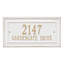 Plaque d'adresse murale sur 2 lignes Gardengate-2146655670-2146655669