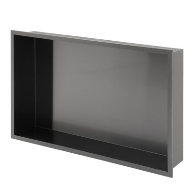 21" X 13" Stainless Steel Shower Niche