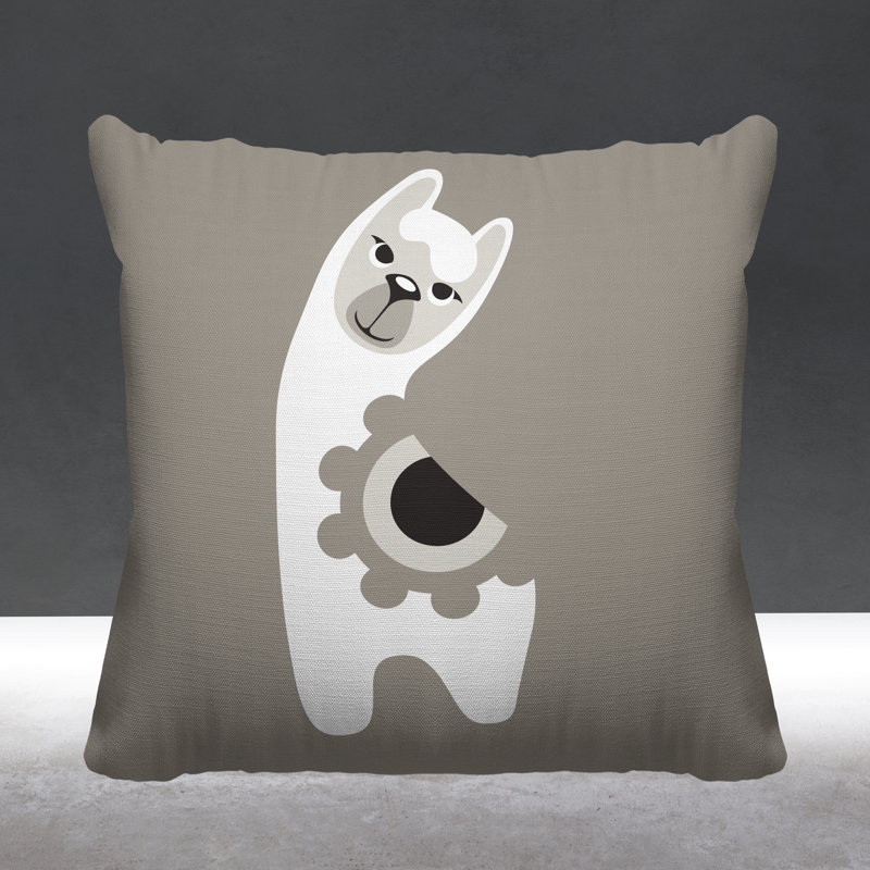 Coussin Inkie, 19 po x 19 po, Truite, Carré
