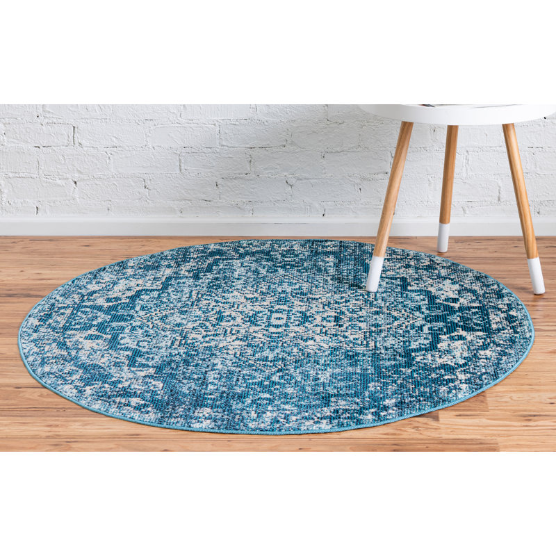 Oriental Indoor Rug, Round 4'1"