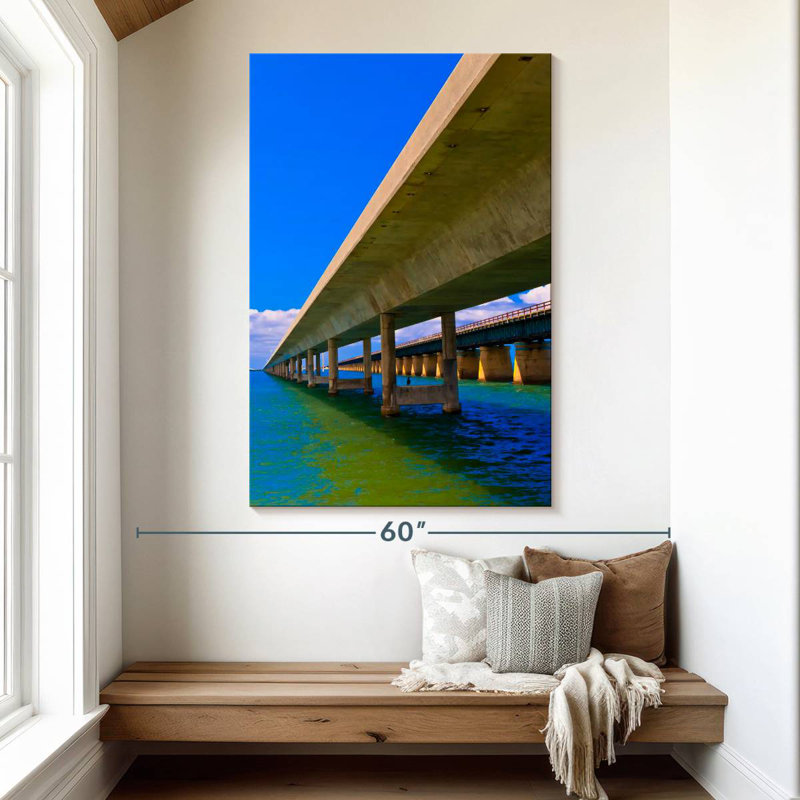 Lilie Seven Mile Ocean Bridge, H 51 po x l 34 po