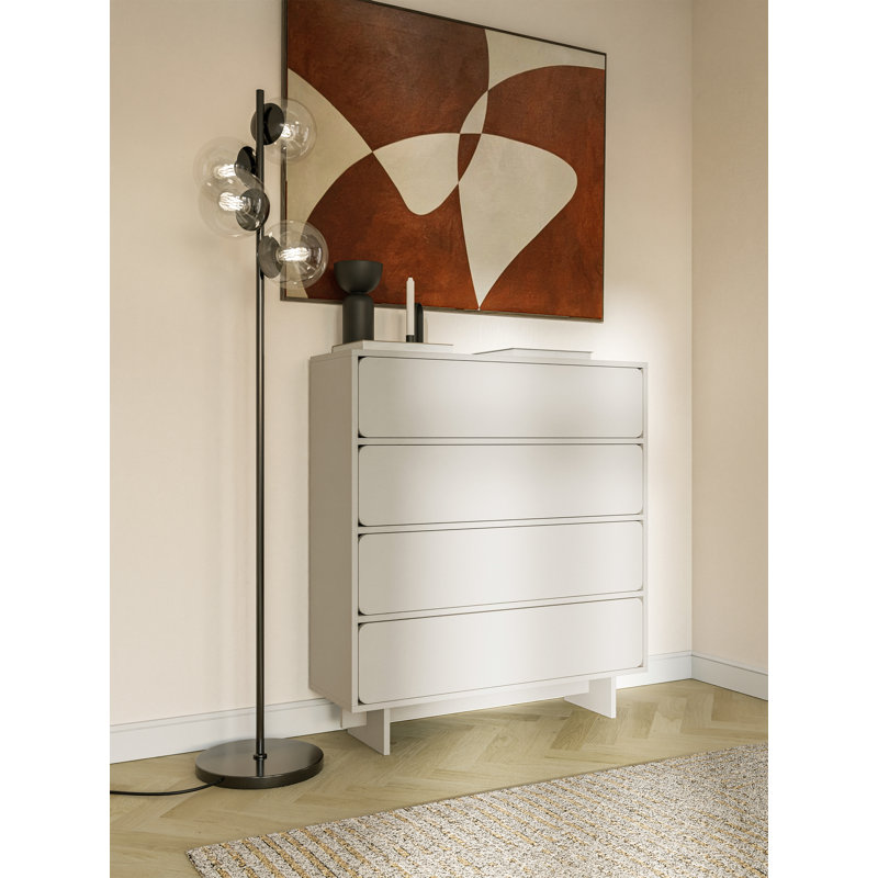 Blessyn Sideboard With Three Drawers 101 cm, 111.8cm H x 100.8cm W x 35cm D 