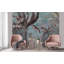 Papier peint panoramique Swan and Palm-112696913-112696911