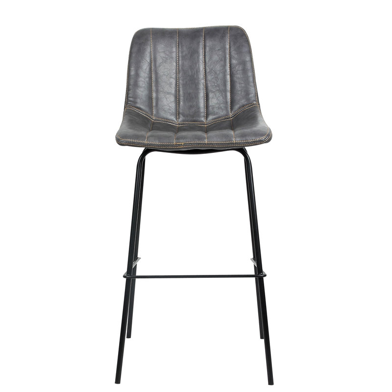Tabouret de bar 31 po Ouida, Gris