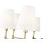 Lustre à 8 lumières de 30 po de largeur Adorra - nickel poli-196287939-196287940-196287944