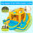 ECLIFE 15.2' x 13.1' Bounce House with Splash Pool and Air blower