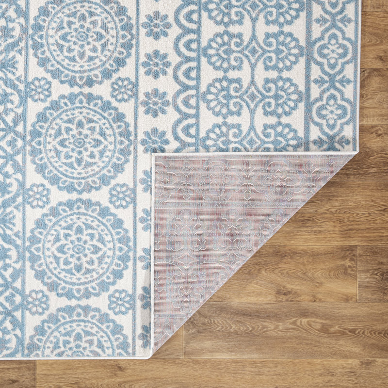 Doylestown Floral Indoor Rug, Runner 2' x 7'