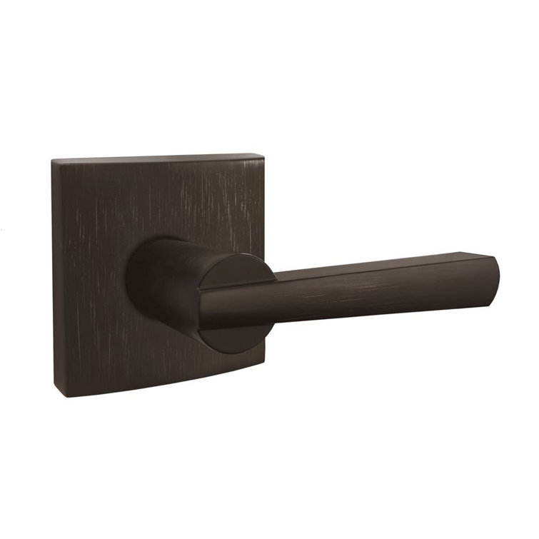 Spyglass Passage Door Lever with Square Rose