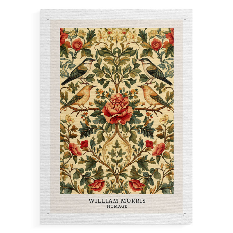 Série WG-MRRIS CDXLIX - Impression sur toile seulement - NON-CADRE, H 48 po x l 32 po