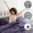 Bed-in-a-Bag Pinch Pleat Comforter Set with Bed Sheets & Down Alternative Pillows-115707321-115707307