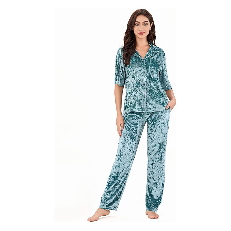 Peignoir en satin de coton Boukra, TG