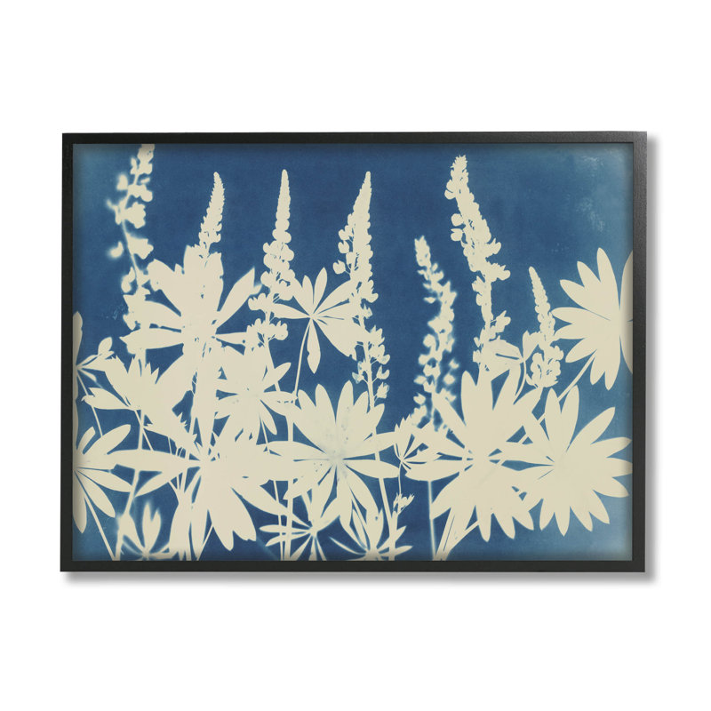 Arrangement giclée par Liz St. Andre, H 11 po x l 14 po x P 1,5 po, Giclée encadrée noir minuit
