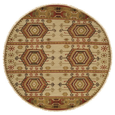 Wool Geometric Area Rug