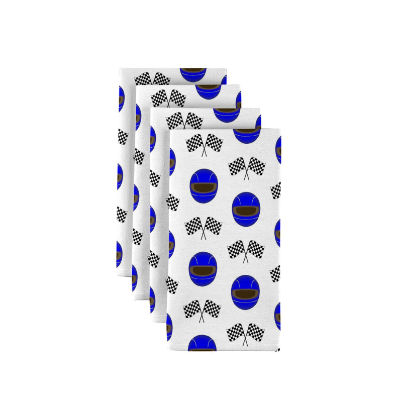 Elizabella Polyester Abstract Square Napkin