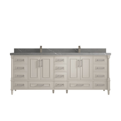 Ensemble de meuble-lavabo double 84 po Aberdeen