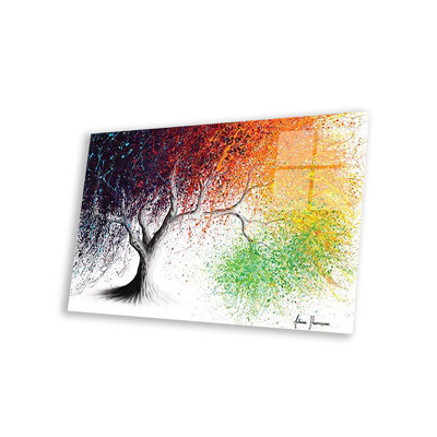 «Rainbow Season Tree» par Ashvin Harrison - impression non encadrée