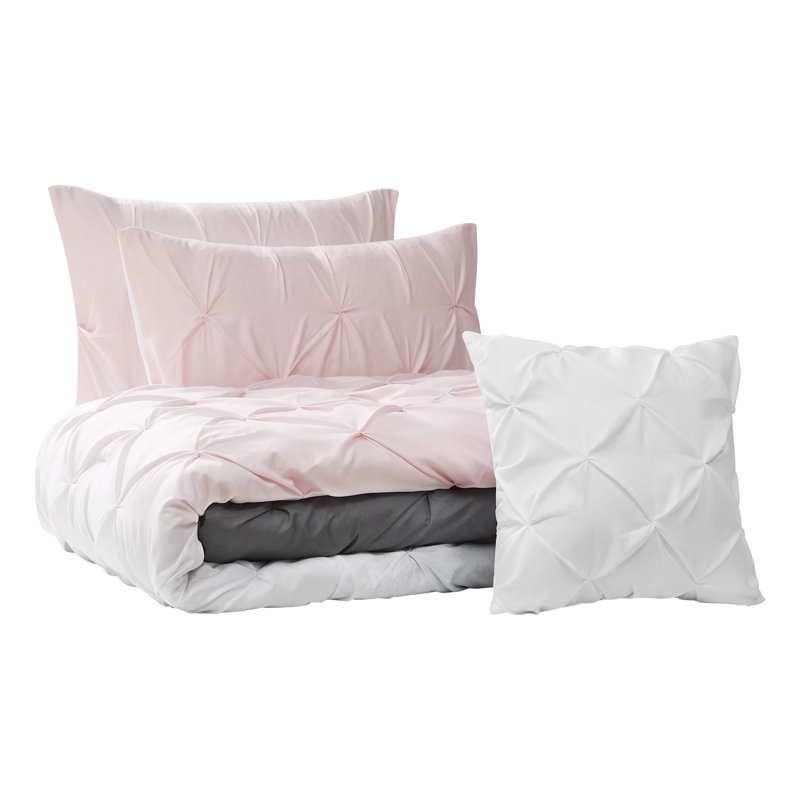 Martina 8 Piece Bed in a Bag, King Comforter + 7 Additional Pieces