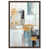 Cadre en acrylique noyer