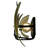Rustic Lodge Flush Mounted Sconce