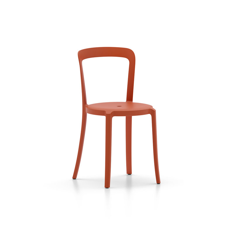 On & On Recycled PET Side Chair by E. Barber and J. Osgerby, Orange