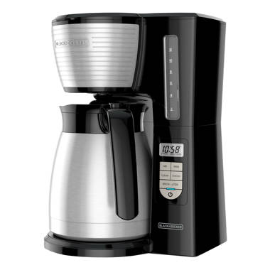 Black + Decker BLACK+DECKER 12-Cup Programmable Coffeemaker, Black,  CM1070B-1