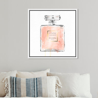Mademoiselle - Graphic Art on Canvas