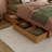 Norla Wood Platform Bed with Storage Drawers-1431553821-1431553819