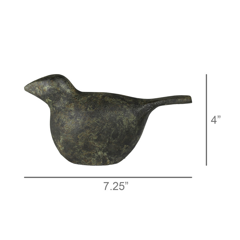 Bird, Green Patina
