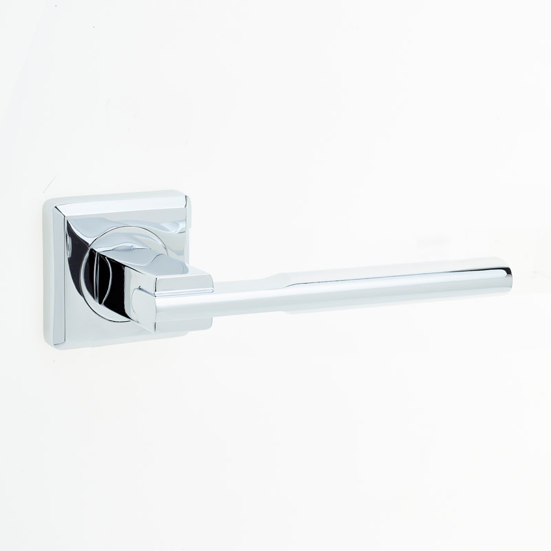 Seros Door Handle, Polished Chrome