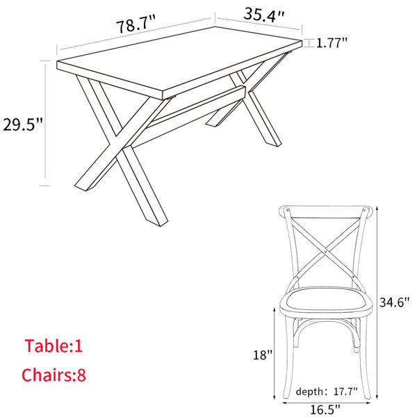 Dimensions du produit