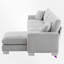 3 - Piece Upholstered L-Shaped Sectional Couch-1504988940