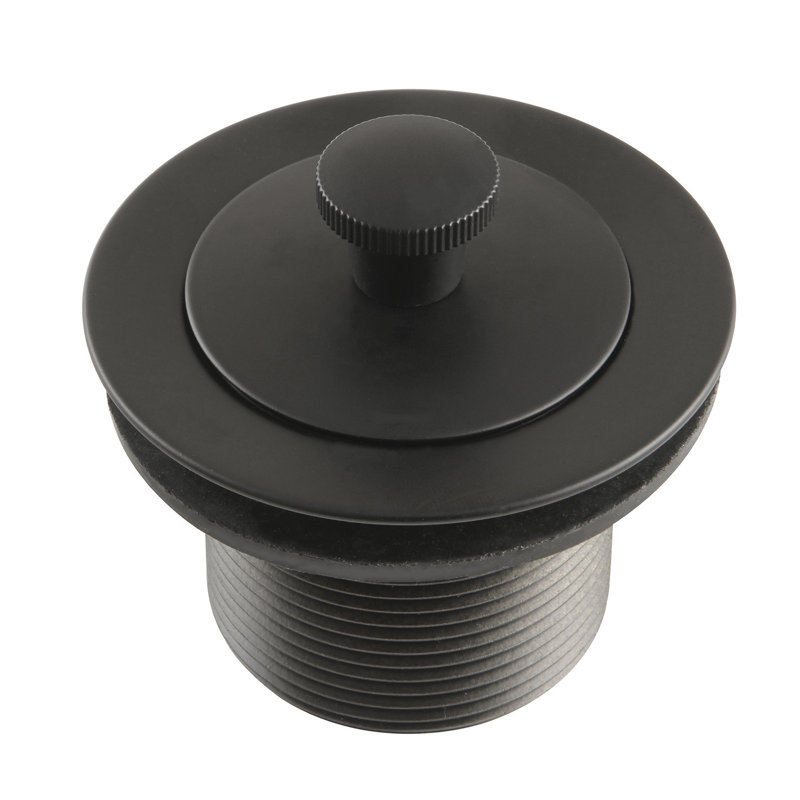 Drain de baignoire Trimscape, Noir mat