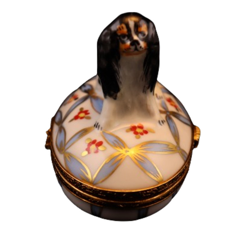 Dogs Handmade Ceramic Decorative Box