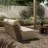 Sicilia Outdoor Woven Sofa-Concha Beige