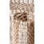 Tapis rayé en jute / sisal brun / ivoire Callen-1969117002