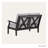 Braxton Deep Seating Loveseat-40595511-40595512