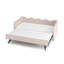 Canapé-lit convertible 2 en 1, canapé-lit triple renforcé renforcé pour les petits espaces, canapé-lit en tissu écossais avec chargement USB pour le salon