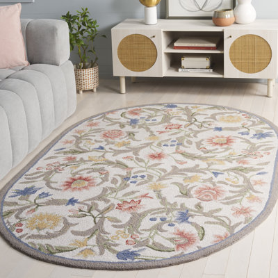 Hollander Handmade Hooked Wool Area Rug