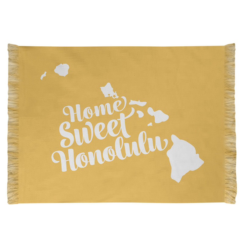 Tapis de zone jaune hawaii honolulu