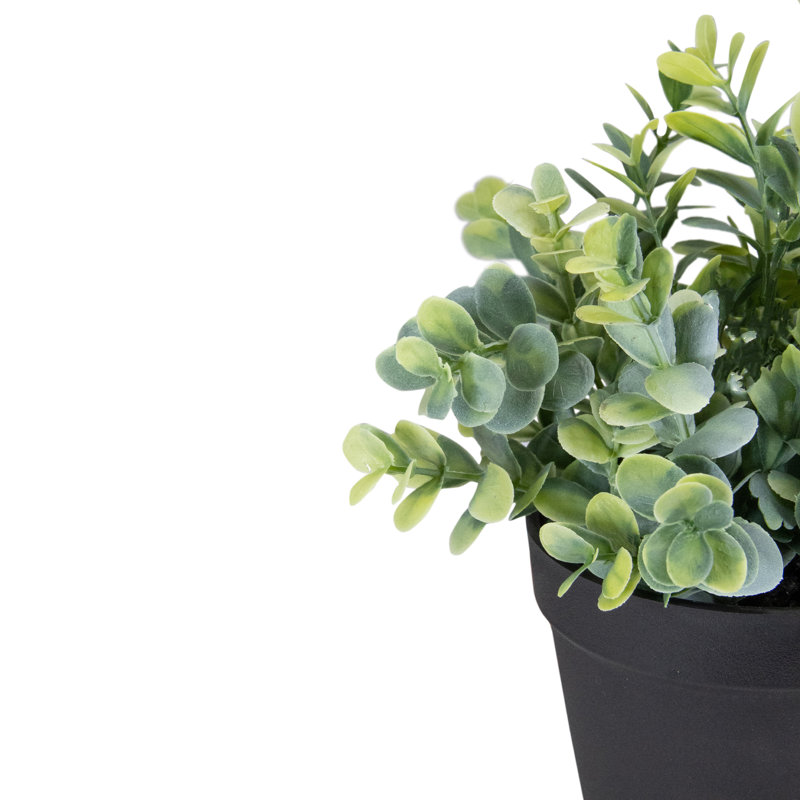 Plante artificielle verte 10 po Melia Azedarach en pot noir